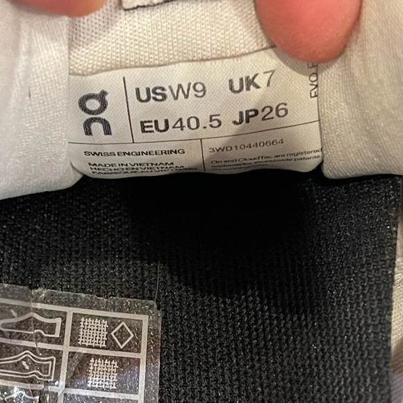 On Cloud OnRunning Cloud Surfer Women Size 9 White Running Gym Workout - Picture 8 of 8